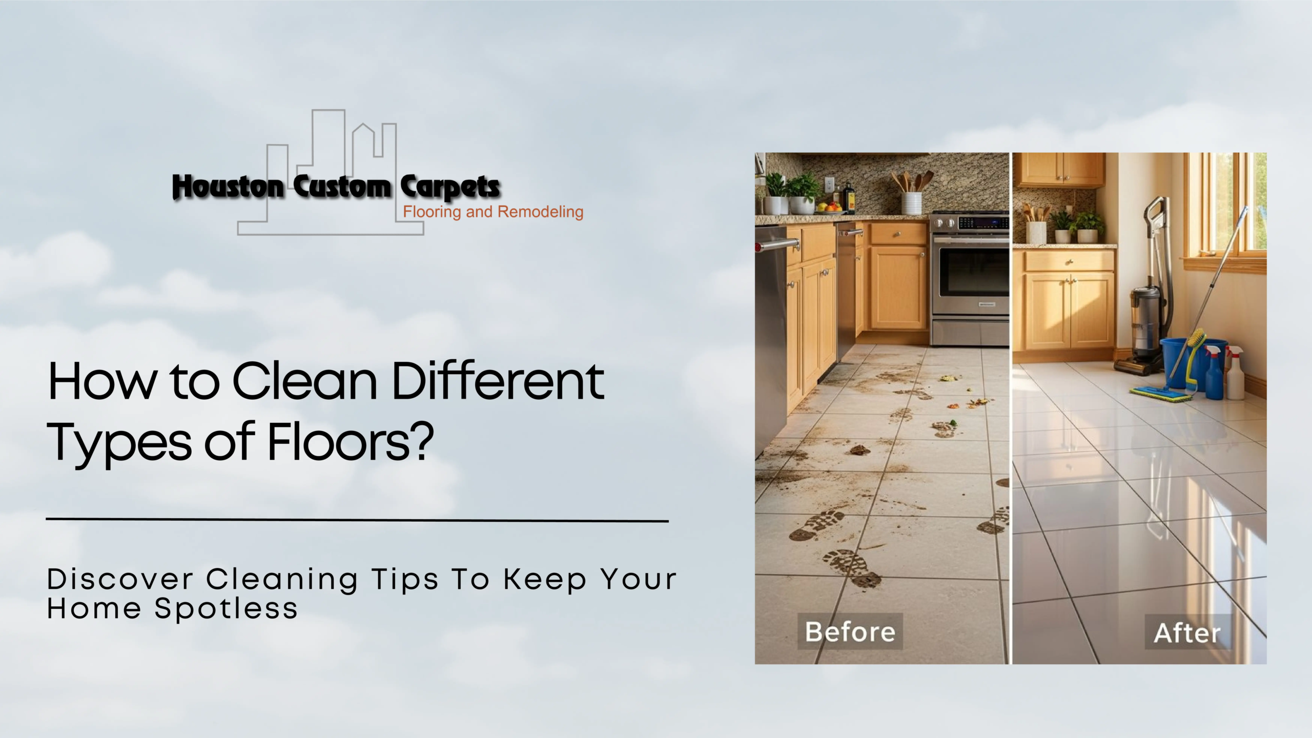 How to Clean Different Types of Floors
